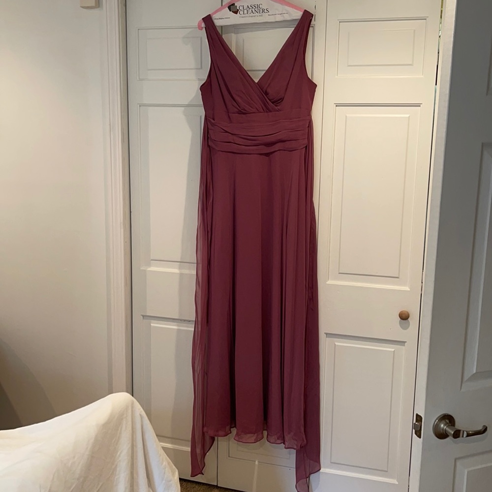 David’s bridal bridesmaid dress